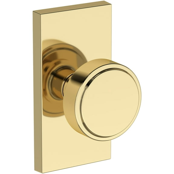 Baldwin Ps.Vas.Cfr Vashon Passage Door Knob Set - Brass