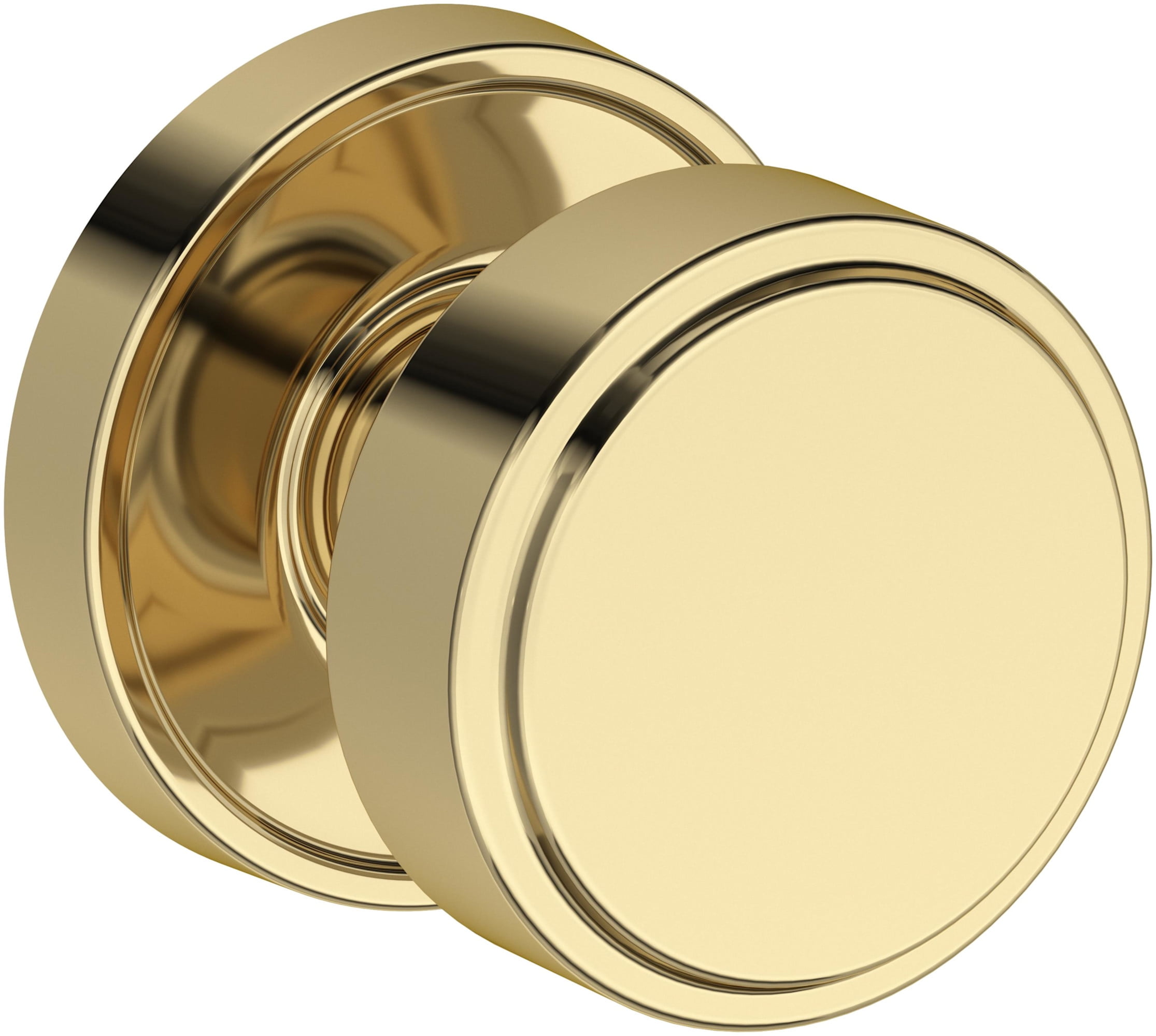 Baldwin PSVASRRR031 Vashon Passage Door Knob Set - Brass