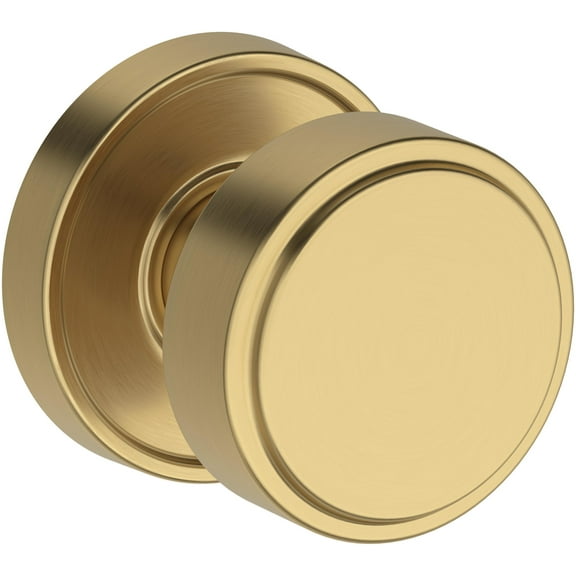 Baldwin PSVASRRR044 Vashon Passage Door Knob Set - Brass
