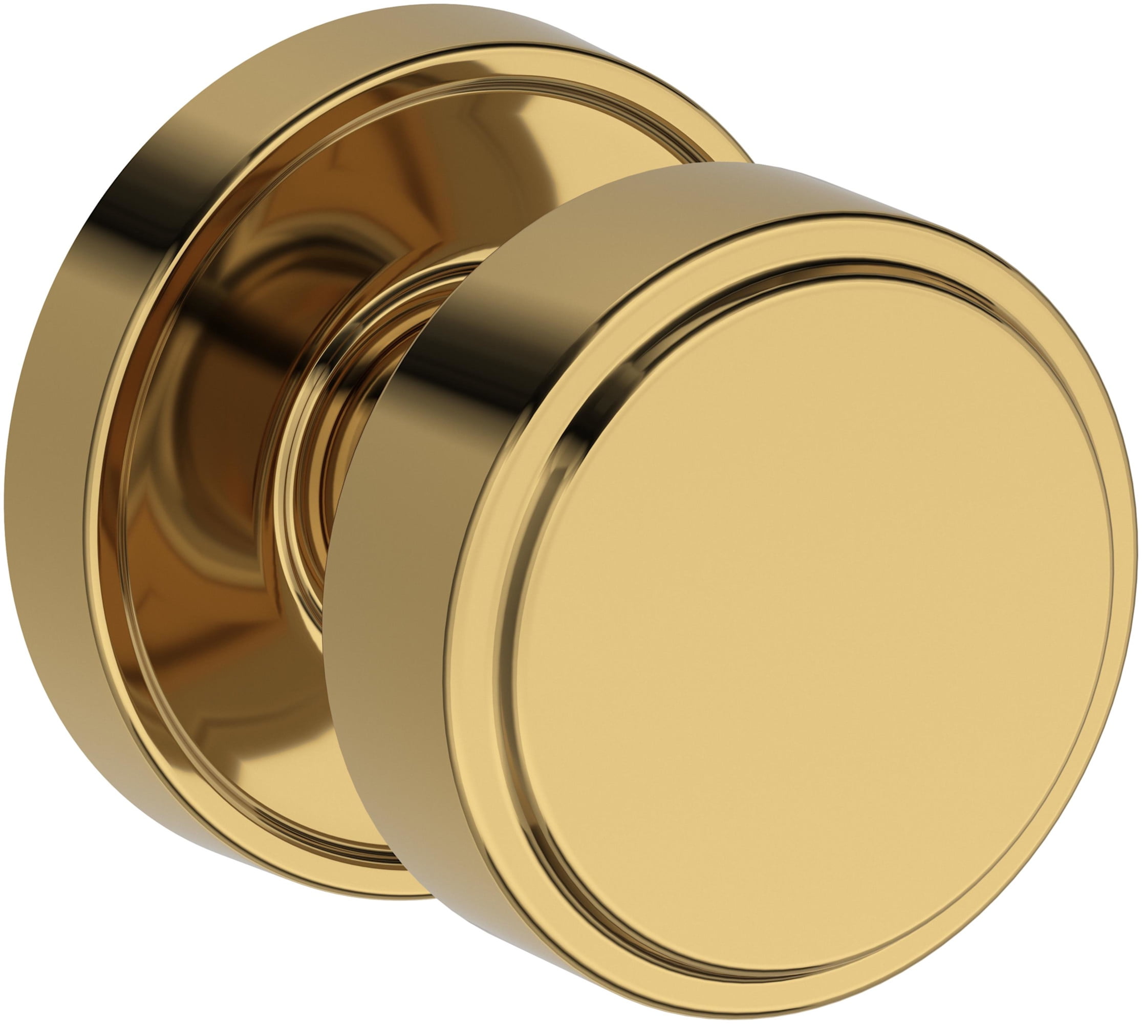 Baldwin PSVASRRR003 Vashon Passage Door Knob Set - Brass