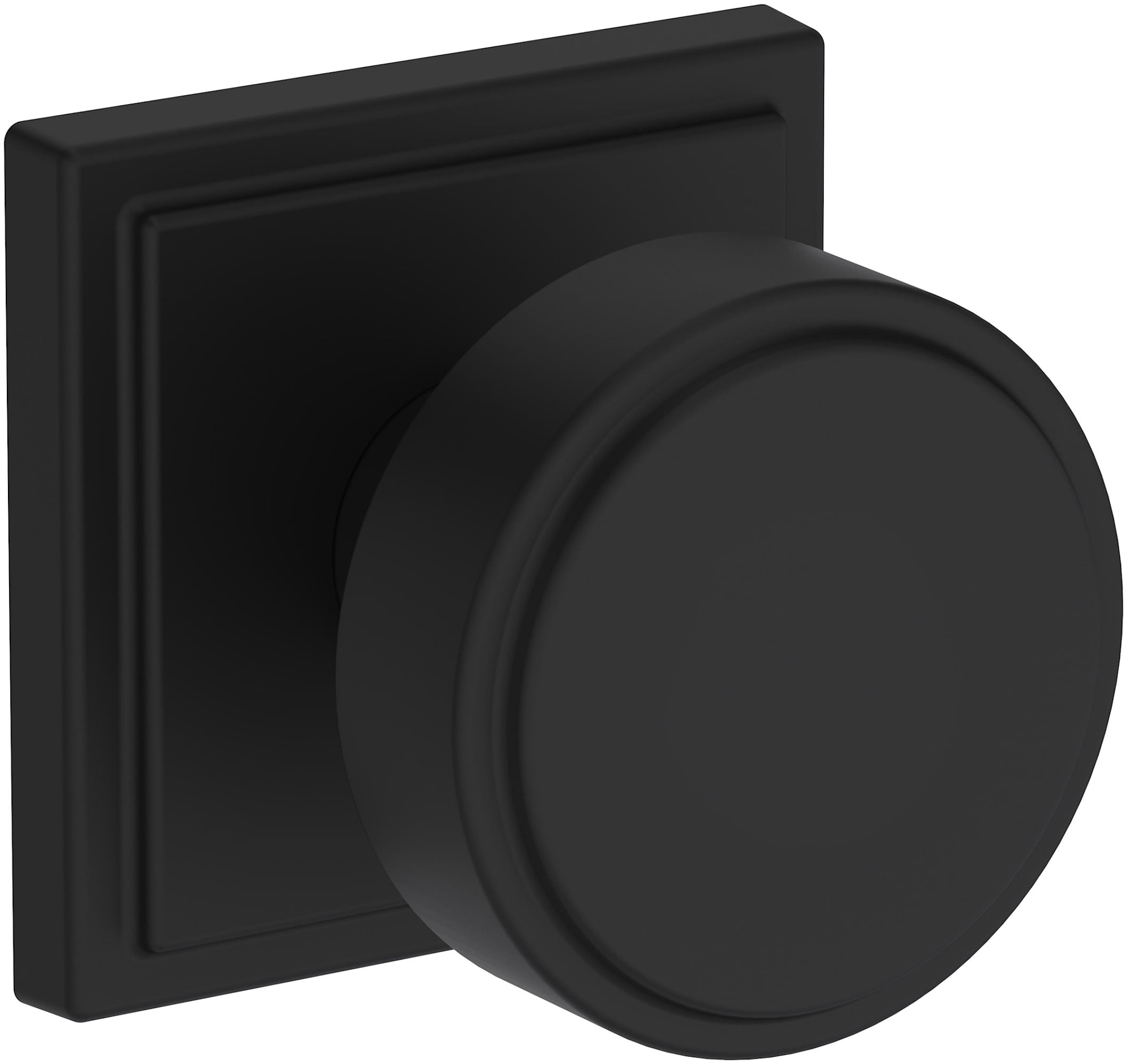 Baldwin PSVASSSR190 Vashon Passage Door Knob Set - Black