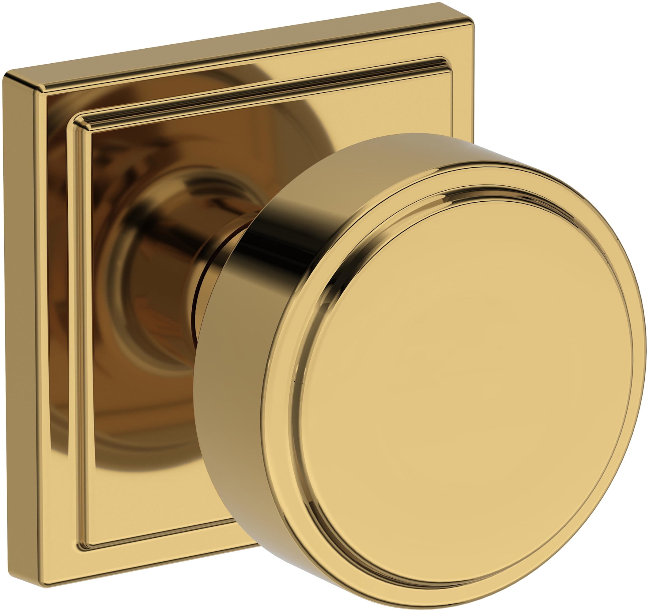 Baldwin PSVASSSR003 Vashon Passage Door Knob Set - Brass