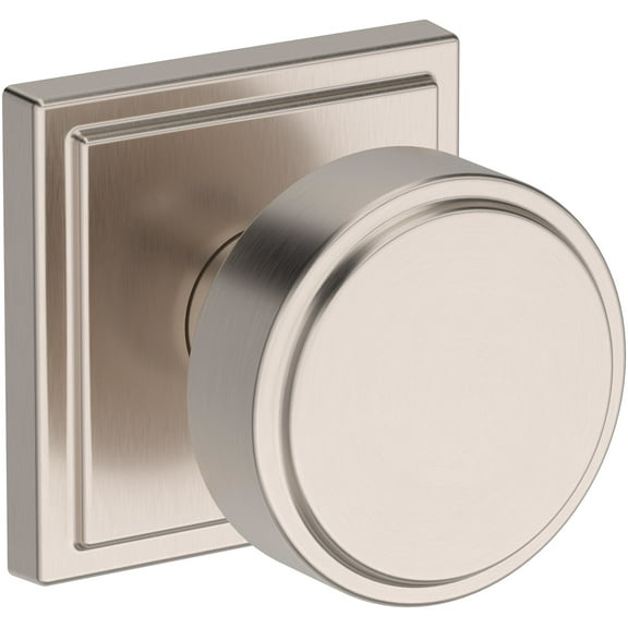 Baldwin Ps.Vas.Ssr Vashon Passage Door Knob Set - Nickel