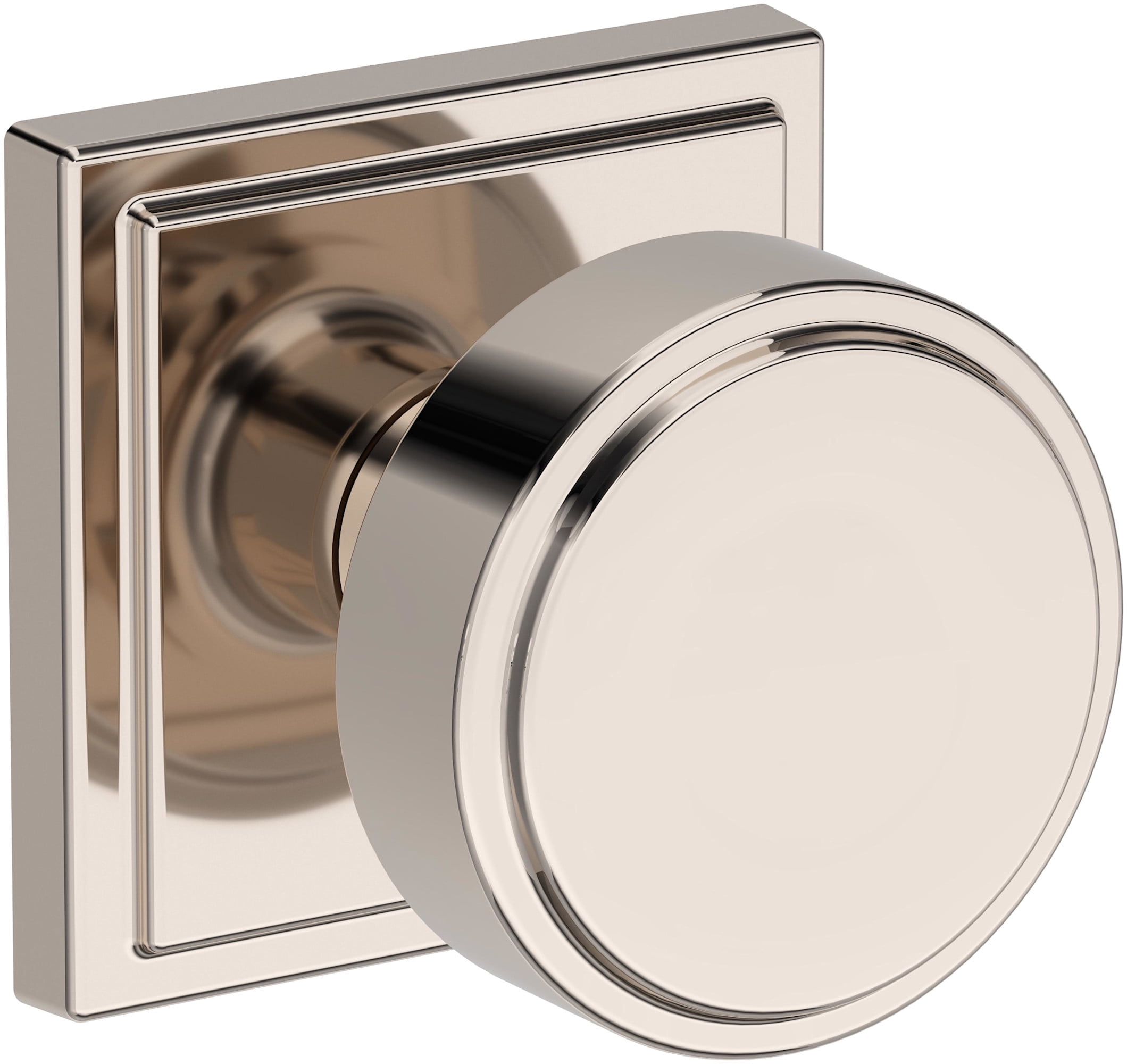 Baldwin PSVASSSR055 Vashon Passage Door Knob Set - Nickel