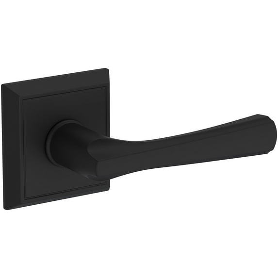 Baldwin PSWYNCHR190 Wyndcliff Passage Door Lever Set - Black