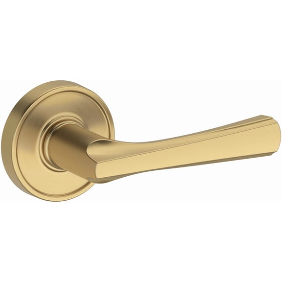 Baldwin PSWYNRRR044 Wyndcliff Passage Door Lever Set - Brass
