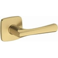 thumbnail image 1 of Baldwin FDWYNSFR044 Wyndcliff Non-Turning Two-Sided Dummy Door Lever Set - Brass, 1 of 7