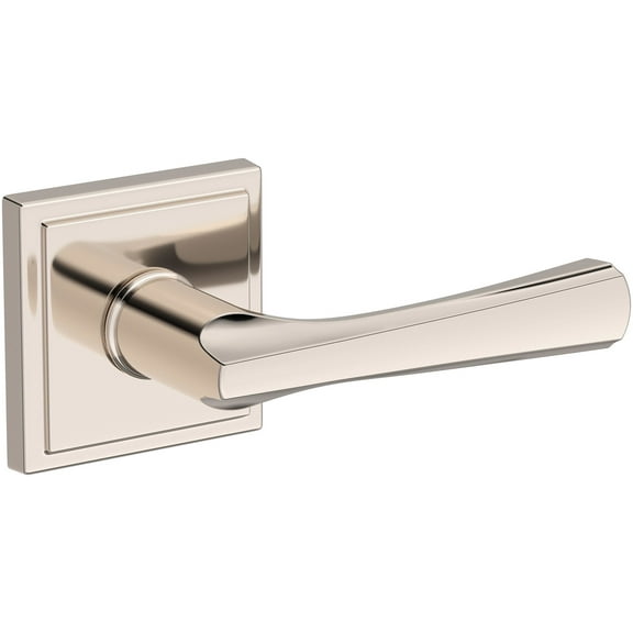 Baldwin PSWYNSSR055 Wyndcliff Passage Door Lever Set - Nickel