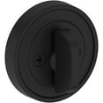 thumbnail image 1 of Baldwin Pt.Rrd Recessed Round Solid Brass One Sided Patio Deadbolt From The Reserve, 1 of 5