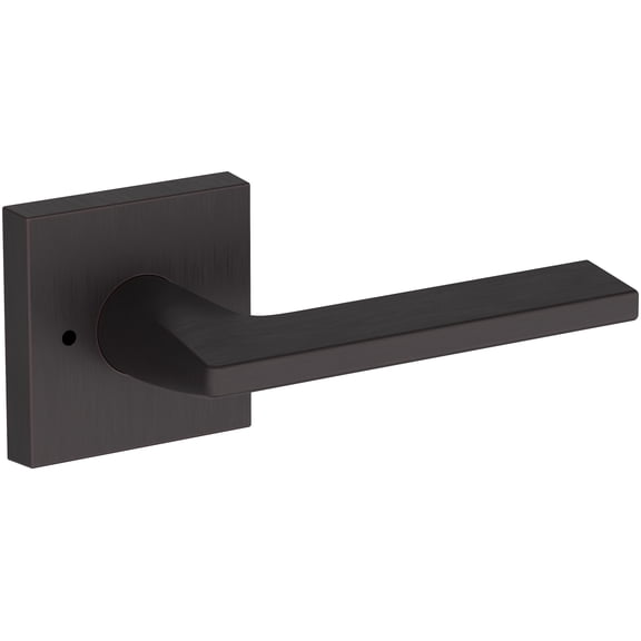 Baldwin Pv.Ana.R.Csr Anaheim Hills Privacy Door Lever Set - Bronze
