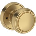 thumbnail image 1 of Baldwin PVBRERRR044 Bremerton Privacy Door Knob Set - Brass, 1 of 7