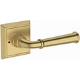 thumbnail image 1 of Baldwin PVDUNCHR044 Dunsmoor Privacy Door Lever Set - Brass, 1 of 7