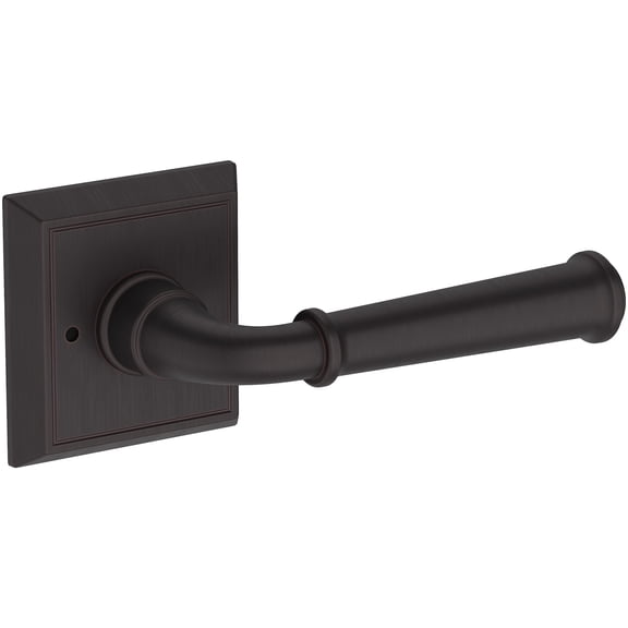 Baldwin Pv.Dun.R.Chr Dunsmoor Privacy Door Lever Set - Bronze