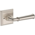thumbnail image 1 of Baldwin PVDUNCHR150 Dunsmoor Privacy Door Lever Set - Nickel, 1 of 7