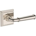 thumbnail image 1 of Baldwin PVDUNCHR055 Dunsmoor Privacy Door Lever Set - Nickel, 1 of 7