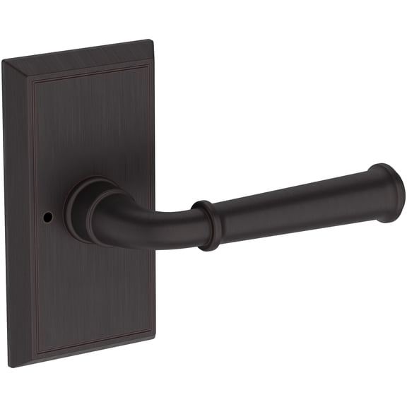 Baldwin Pv.Dun.R.Hfr Dunsmoor Privacy Door Lever Set - Bronze
