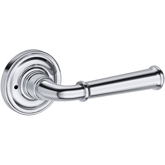 Baldwin Pv.Dun.R.Trr Dunsmoor Privacy Door Lever Set - Chrome