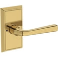 thumbnail image 1 of Baldwin PVKINHFR003 Kingvale Privacy Door Lever Set - Brass, 1 of 7