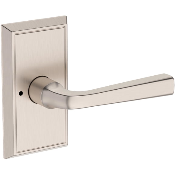 Baldwin PVKINHFR150 Kingvale Privacy Door Lever Set - Nickel
