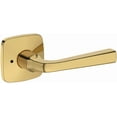thumbnail image 1 of Baldwin PVKINSFR003 Kingvale Privacy Door Lever Set - Brass, 1 of 7