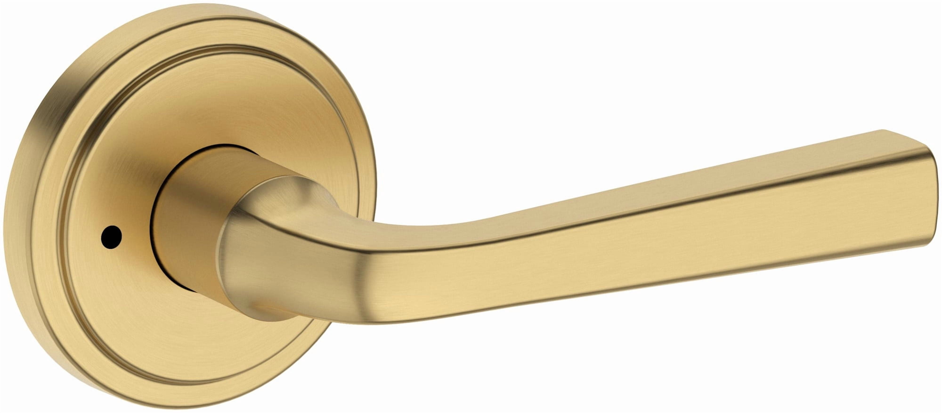 Kin Long Operable Lever Baldwin Pv.Kin.R.Srr Kingvale Privacy Door Lever Set - Brass - Walmart ...