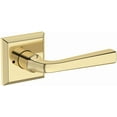 thumbnail image 1 of Baldwin PVKINTSR031 Kingvale Privacy Door Lever Set - Brass, 1 of 7