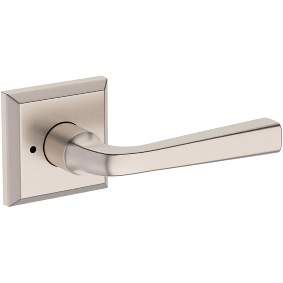Baldwin PVKINTSR150 Kingvale Privacy Door Lever Set - Nickel