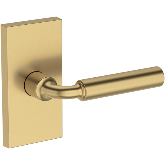 Baldwin PSLACCFR044 La Conner Passage Door Lever Set - Brass