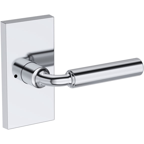 Baldwin PVLACCFR260 La Conner Privacy Door Lever Set - Chrome