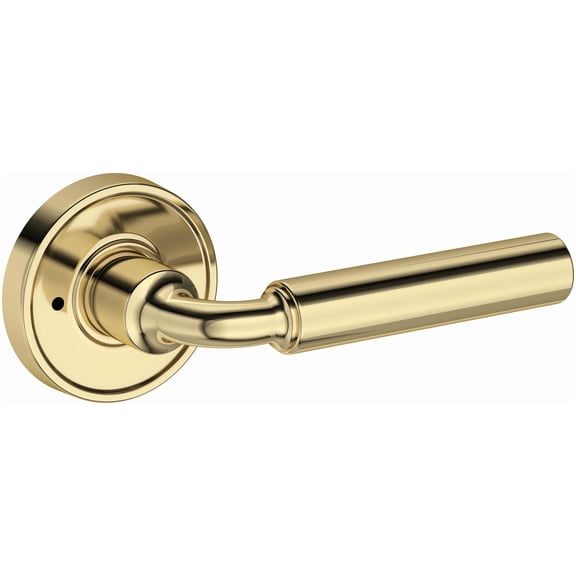 Baldwin PVLACRRR031 La Conner Privacy Door Lever Set - Brass