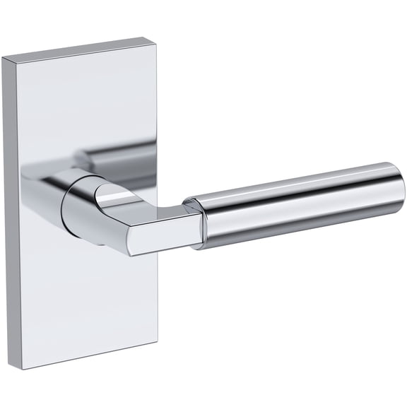 Baldwin Pv.Lkf.R.Cfr Lake Forest Privacy Door Lever Set - Chrome