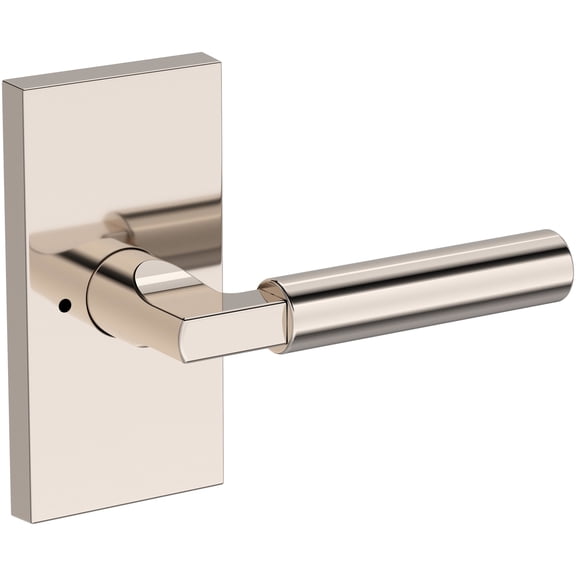 Baldwin PVLKFCFR055 Lake Forest Privacy Door Lever Set - Nickel