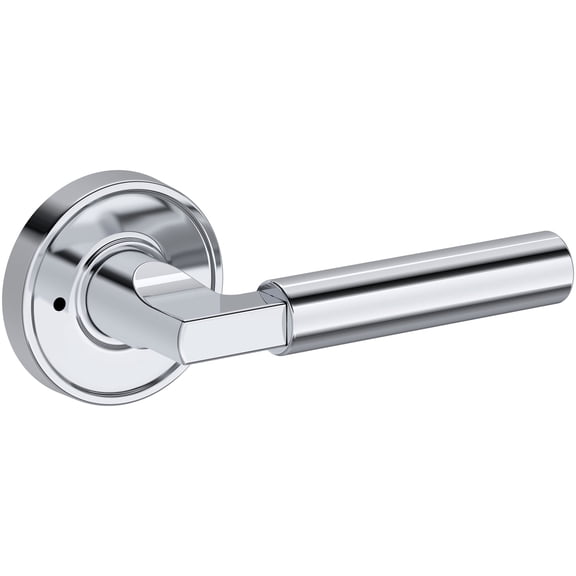 Baldwin PVLKFRRR260 Lake Forest Privacy Door Lever Set - Chrome