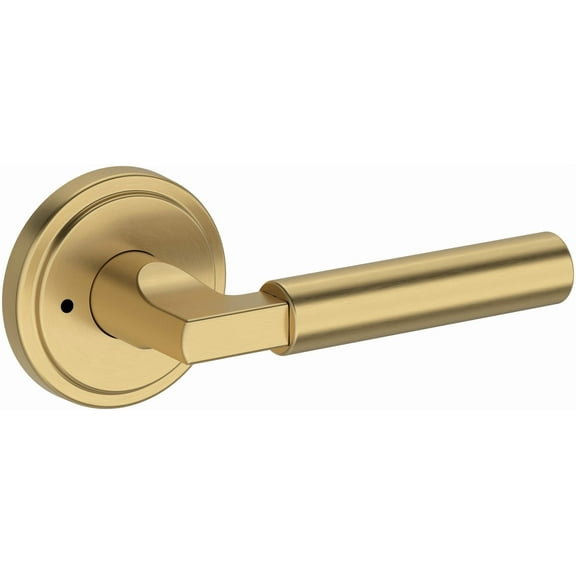 Baldwin Pv.Lkf.R.Srr Lake Forest Privacy Door Lever Set - Brass