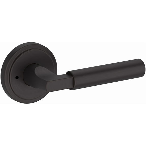 Baldwin PVLKFSRR112 Lake Forest Privacy Door Lever Set - Bronze