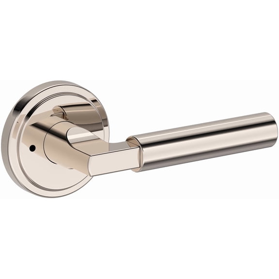 Baldwin PVLKFSRR055 Lake Forest Privacy Door Lever Set - Nickel