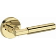 thumbnail image 1 of Baldwin PVRIDCRR031 Riddling Privacy Door Lever Set - Brass, 1 of 7