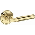 thumbnail image 1 of Baldwin PVRIDSRR031 Riddling Privacy Door Lever Set - Brass, 1 of 7