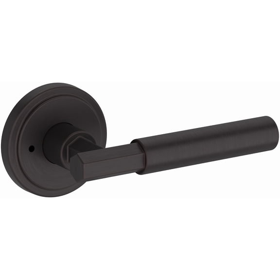 Baldwin PVRIDSRR112 Riddling Privacy Door Lever Set - Bronze