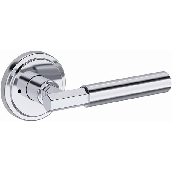 Baldwin PVRIDSRR260 Riddling Privacy Door Lever Set - Chrome
