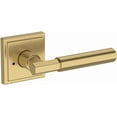 thumbnail image 1 of Baldwin PVRIDSSR044 Riddling Privacy Door Lever Set - Brass, 1 of 7