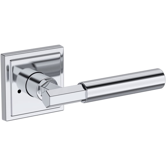 Baldwin Pv.Rid.R.Ssr Riddling Privacy Door Lever Set - Chrome