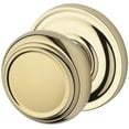 thumbnail image 1 of Baldwin Pv.Tra.Trr Traditional Privacy Door Knob - Brass, 1 of 7