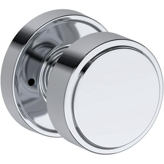 Baldwin PVVASRRR260 Vashon Privacy Door Knob Set - Chrome