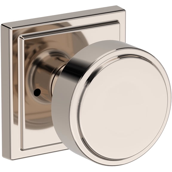 Baldwin Pv.Vas.Ssr Vashon Privacy Door Knob Set - Nickel