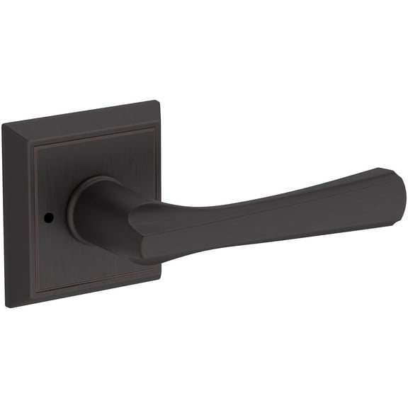 Baldwin Pv.Wyn.R.Chr Wyndcliff Privacy Door Lever Set - Bronze