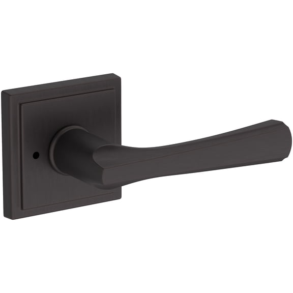 Baldwin Pv.Wyn.R.Ssr Wyndcliff Privacy Door Lever Set - Bronze