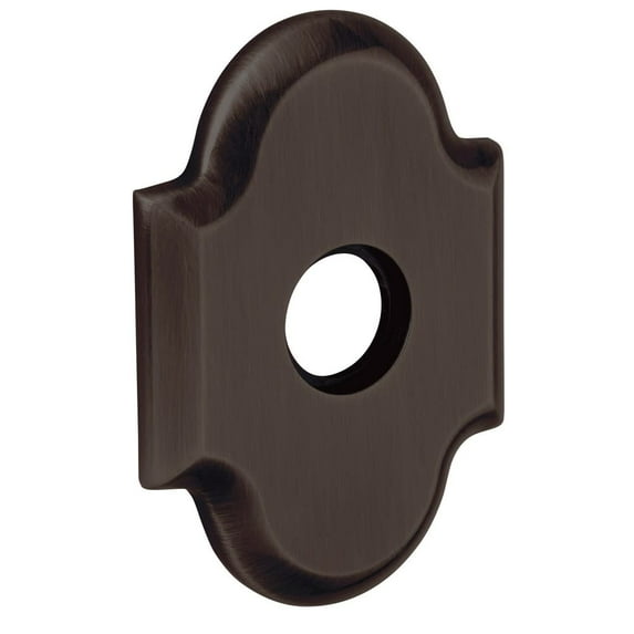 Baldwin R030112PS 3.95 in. Arch Passage Rosette, Venetian Bronze