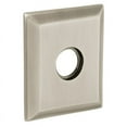 thumbnail image 1 of Baldwin R033260PS Pair of 3.22 in. Height Square Passage Rosettes - Polished Chrome, 1 of 1