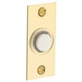 thumbnail image 1 of Baldwin Rectangular Doorbell Button, 1 of 7